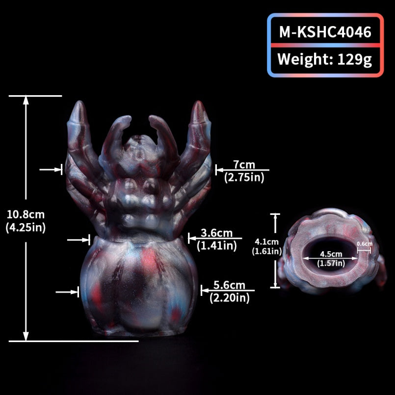 Ensemble de bondage à boule en silicone Tarantula Fantasy – Jouet d'entraînement idéal pour les femmes