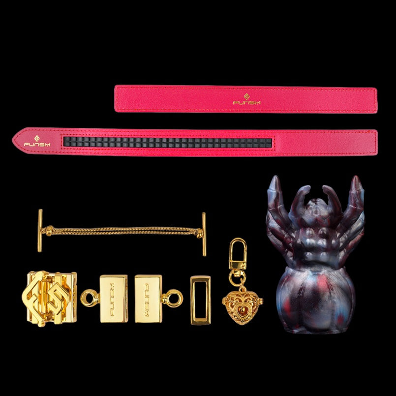 Ensemble de bondage à boule en silicone Tarantula Fantasy – Jouet d'entraînement idéal pour les femmes