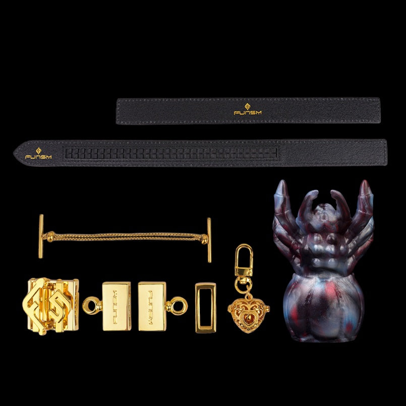Ensemble de bondage à boule en silicone Tarantula Fantasy – Jouet d'entraînement idéal pour les femmes