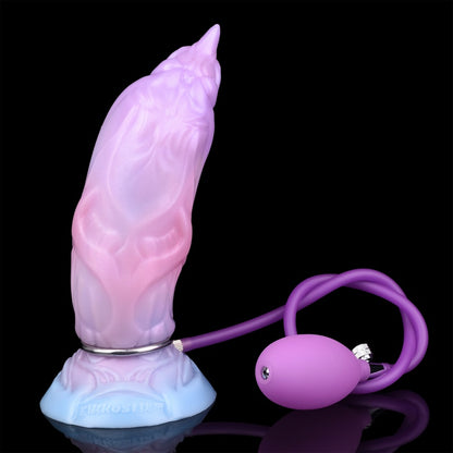 Inflatable Fantasy Drakes Dick Butt Plug - G-Spot Stimulation Insertable Sex Toys for Women