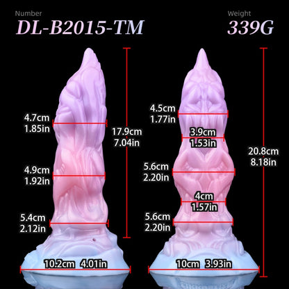 Inflatable Fantasy Drakes Dick Butt Plug - G-Spot Stimulation Insertable Sex Toys for Women