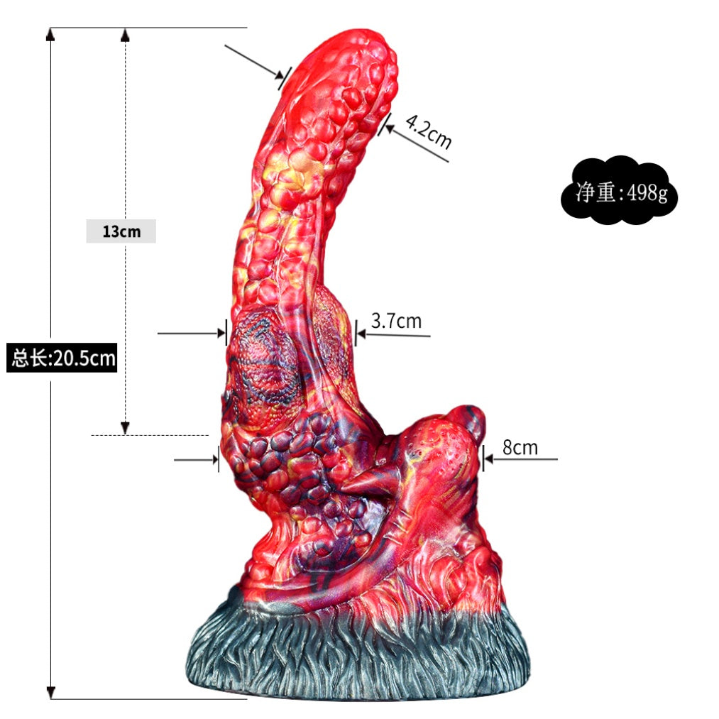 Fantasy Creature Tongue Alien Dildo – Silicone Monster Sex Toy for Female Vaginal Stimulation