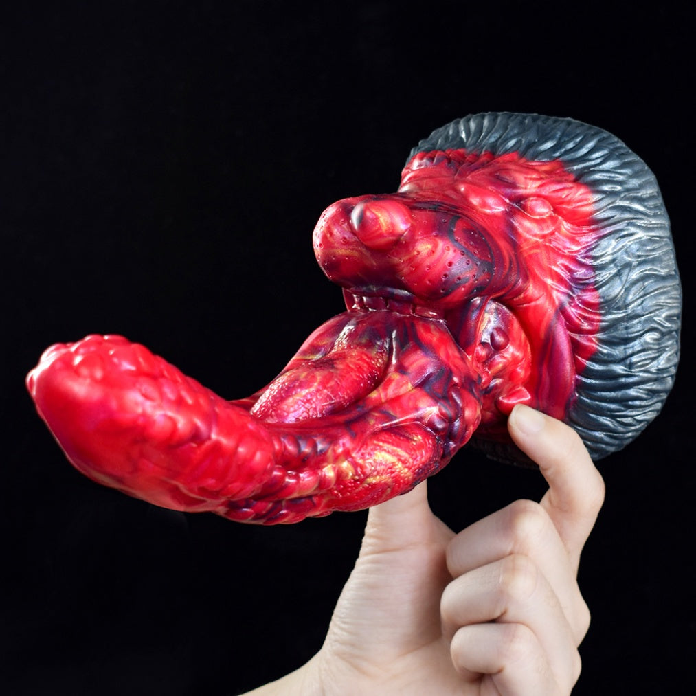 Fantasy Creature Tongue Alien Dildo – Silicone Monster Sex Toy for Female Vaginal Stimulation