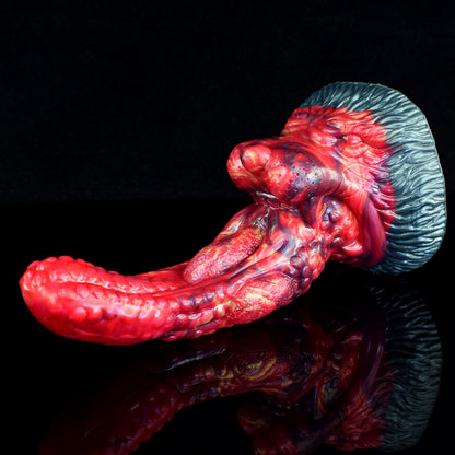 Fantasy Creature Tongue Alien Dildo – Silicone Monster Sex Toy for Female Vaginal Stimulation
