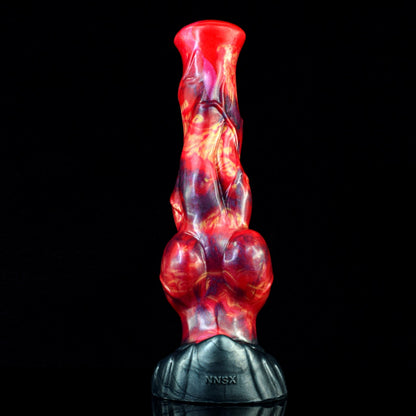 Gode ​​en silicone Infernal Stallion Fantasy Knot Horse Cock - Gode monstre pour une stimulation profonde du point G