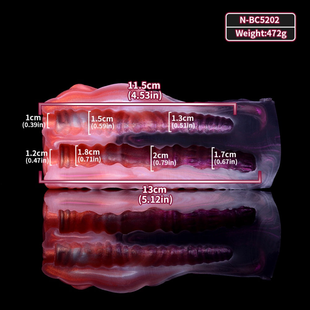 Fantasy Angel Mini Sex Doll - Silicone Pocket Pussy Masturbation Cup for Men Blowjob