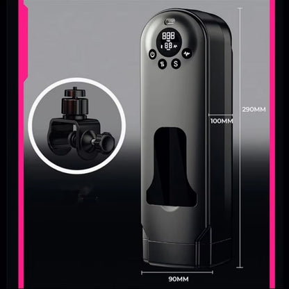 Galaxy-X Smart Silicone Penis Massage Thrusting Blowjob Cup -Insert Vibration Male Sex Toys