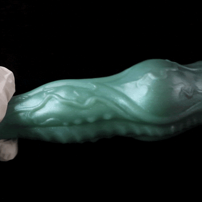 8.26 in Fantasy Knot Cock Sleeve & Penis Extender for Men - Virex, the Moonbound Hound