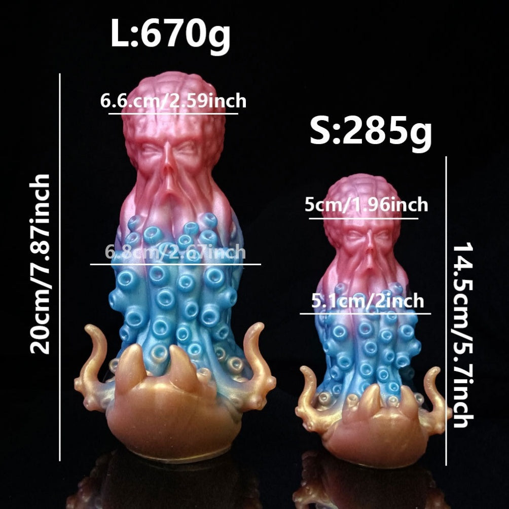 Realistic Octopus Fantasy Silicone Anal Dildo – Stimulating Anus & Vagina Orgasmic Massage Sex Toys for Women