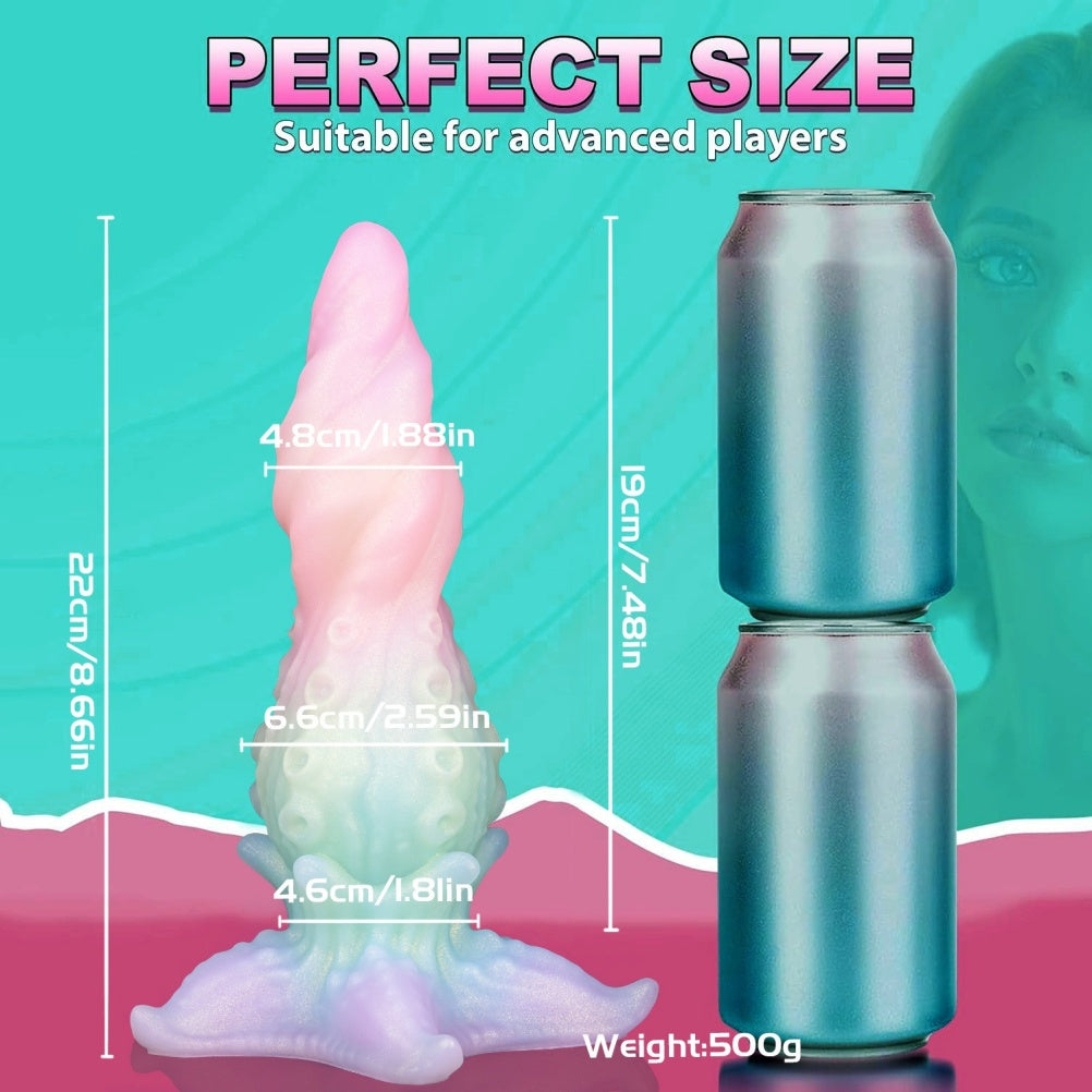 Fantasy Starfish Suction Cup Tentacle Dildo – Hands-Free Alien Monster Sex Toy for Orgasmic Massage