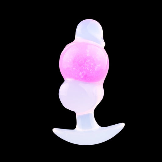 Dual-Orb Fantasy Silicone Butt Plug Dildo – Anchor Base, Contour-Hugging Pleasure Tool