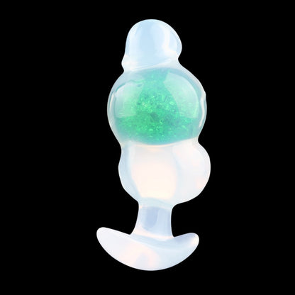 Dual-Orb Fantasy Silicone Butt Plug Dildo – Anchor Base, Contour-Hugging Pleasure Tool