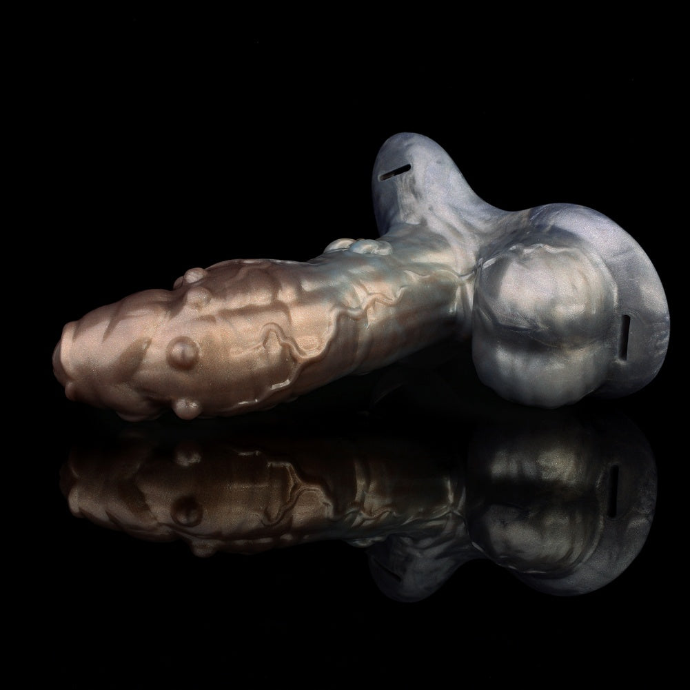 Wearable Monster Strap On Cock Sleeve – Canine Penis Extender & Stamina Training Male Sex Toys