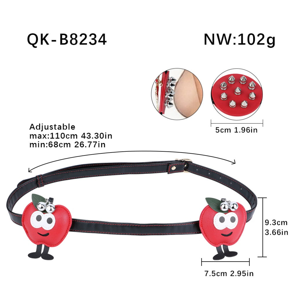 Naughty & Nice Christmas Apple Nipple Clamps – Your Festive BDSM Toy