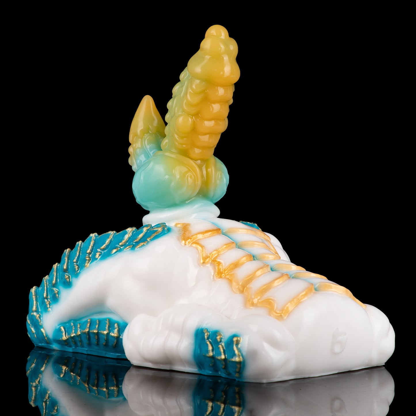 Dragon Rider Fantasy Dildo – Dual Penetration Monster Dildo with Dragon Scale Texture