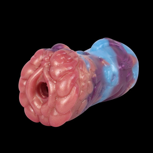 Alien Rock Dragon Fantasy Silicone Pocket Pussy- Intense Textured Stimulation for Male Sex Toy