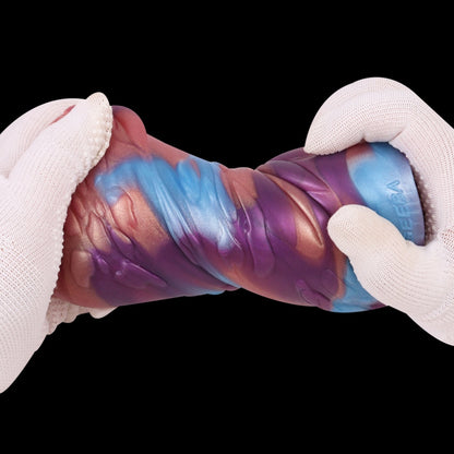 Alien Rock Dragon Fantasy Silicone Pocket Pussy- Intense Textured Stimulation for Male Sex Toy