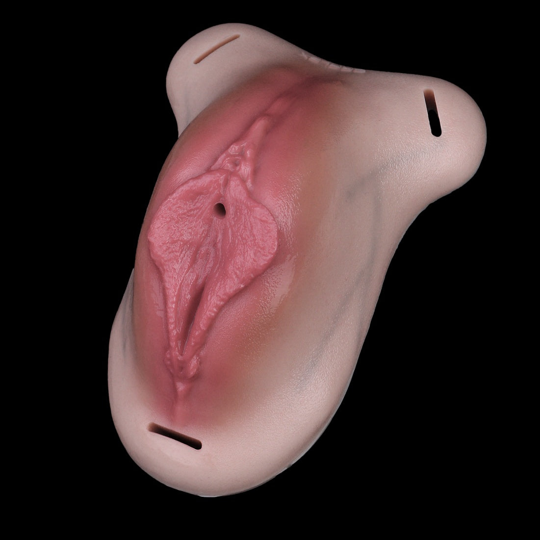 Realistic Strap-On Fake Vagina Pussy Pants – Wearable Silicone Artificial Vagina Sex Toys for Crossdressing