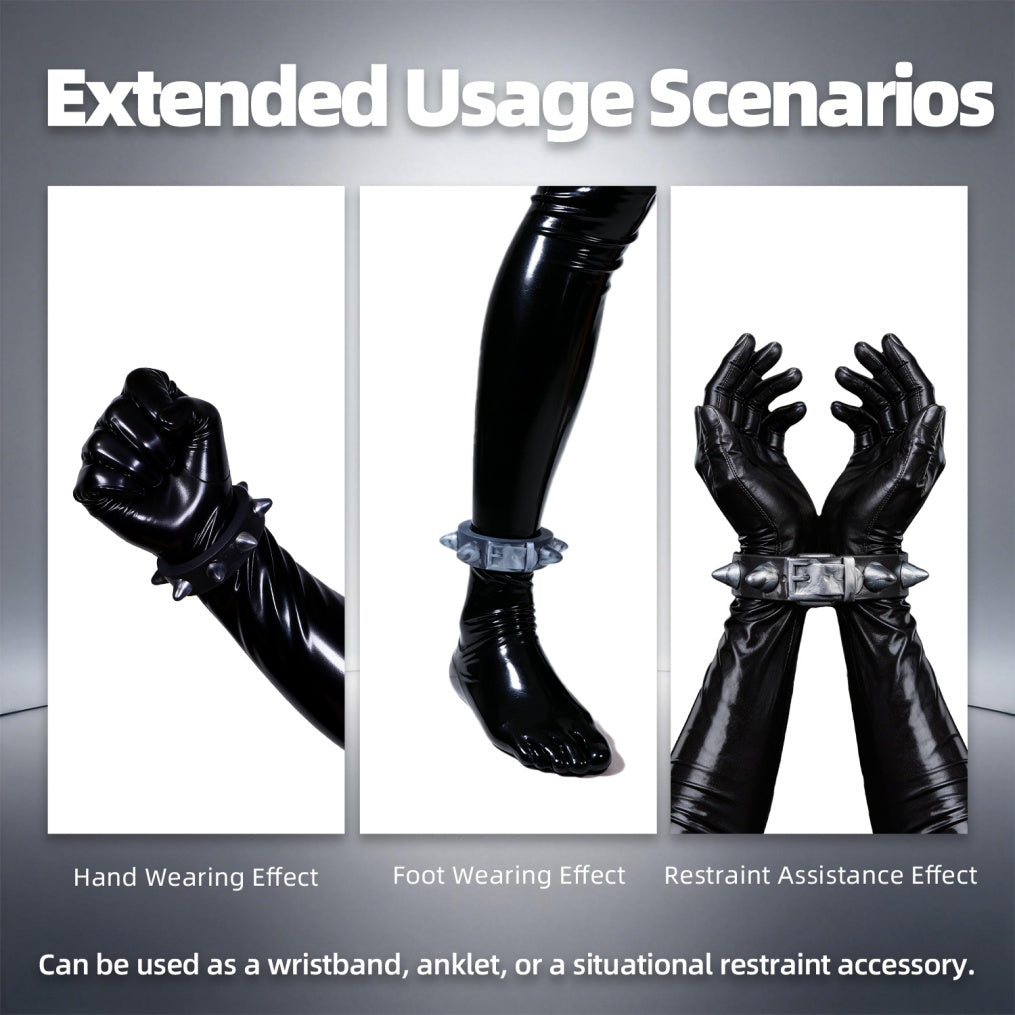 Fantasy Wolf-Fang Silikon-Cockring – Mehrzweck-Erektionsverstärker & Bondage-Accessoire