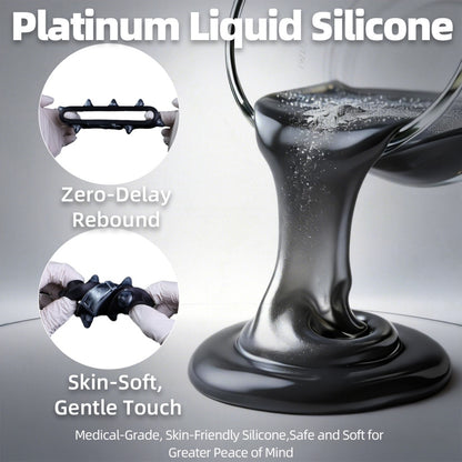 Fantasy Wolf-Fang Silikon-Cockring – Mehrzweck-Erektionsverstärker & Bondage-Accessoire