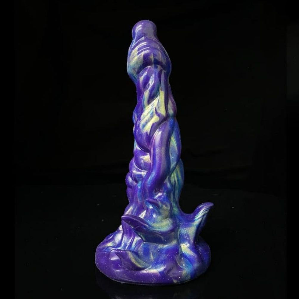 Fantasy Alien Monster Dildo with Suction Cup – Tapered Structure for Vaginal & Anal Expansion