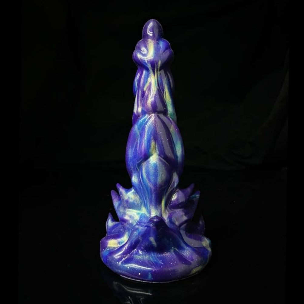 Fantasy Alien Monster Dildo with Suction Cup – Tapered Structure for Vaginal & Anal Expansion