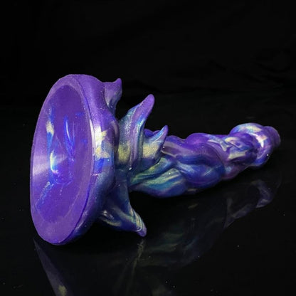 Fantasy Alien Monster Dildo with Suction Cup – Tapered Structure for Vaginal & Anal Expansion