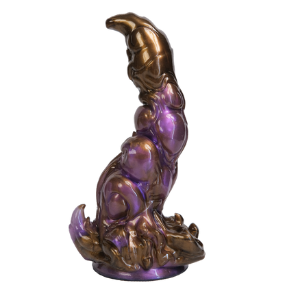 Textured Scorpio Fantasy Alien Dildo with G-Spot Curve — Monster Dildo for Deep Stimulation