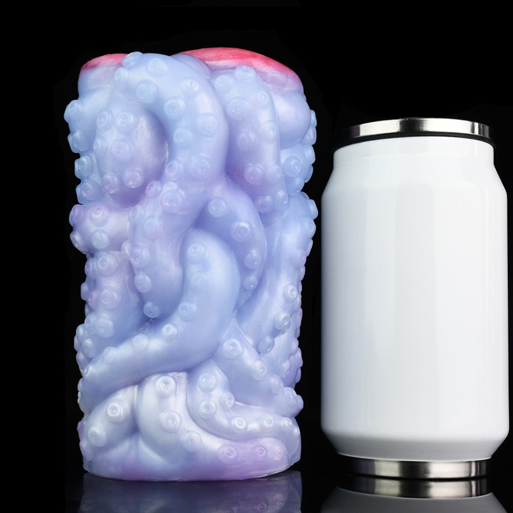 Fantasy Silicone Vibrating Pocket Pussy – Textured Blowjob Simulation for Intense Male Pleasure