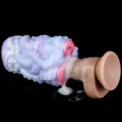 Fantasy Silicone Vibrating Pocket Pussy – Textured Blowjob Simulation for Intense Male Pleasure