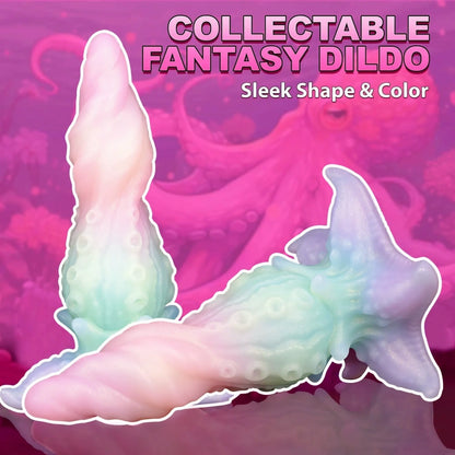 Fantasy Starfish Suction Cup Tentacle Dildo – Hands-Free Alien Monster Sex Toy for Orgasmic Massage