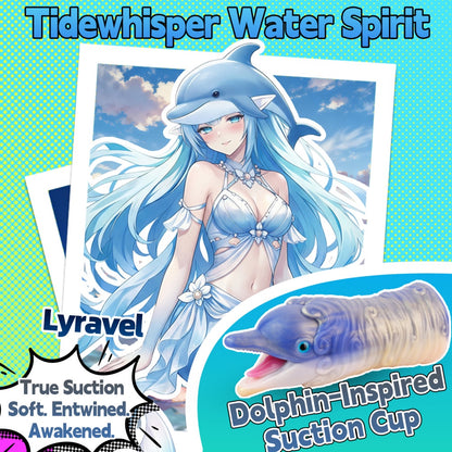 Fantasy Dolphin Silicone Pocket Pussy Pump - Blow Job Simulator & Penis Pump for Men