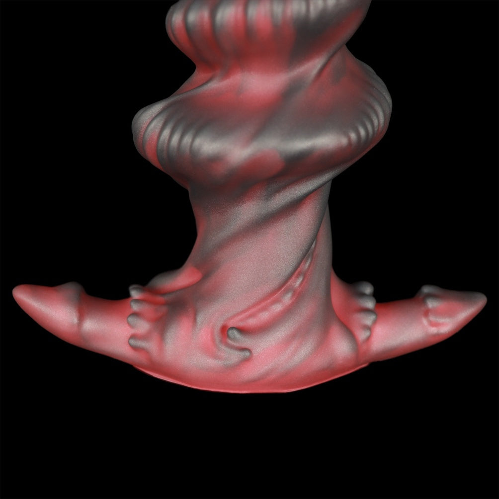 Fantasie-Haifischei-Spiral-Analdildo – Silikon-Monster-Sexspielzeug zur Erweiterung des G-Punktes und A-Punktes