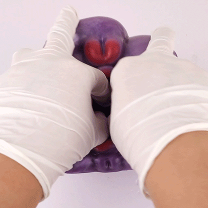 Fantasy Monster Silicone Ass Pocket Pussy - Male Penis Insertion Masturbation Massager