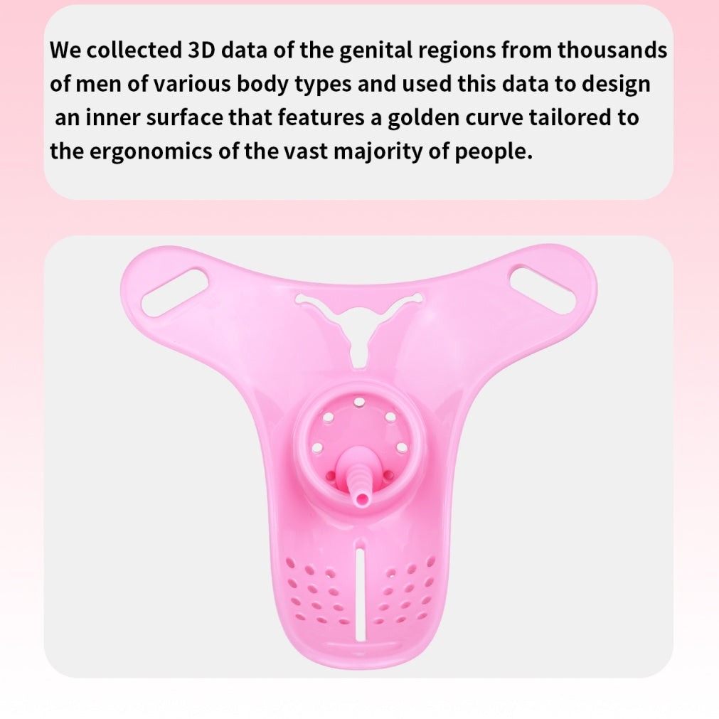 Leather Strapon Fantasy Pussy Pants – Realistic Vagina Simulation for Gender-Play & Feminization Toys