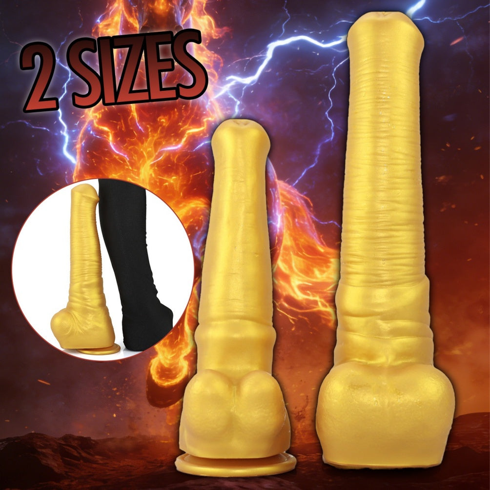 Realistic Fantasy Horse Dildo with Suction Cup - Premium Silicone Sex Toys for Women's Orgasmic Massage