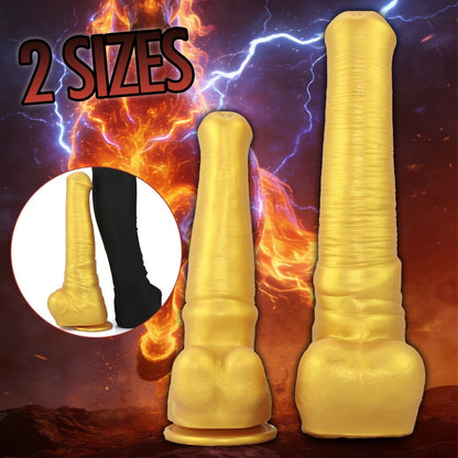 Realistic Fantasy Horse Dildo with Suction Cup - Premium Silicone Sex Toys for Women's Orgasmic Massage