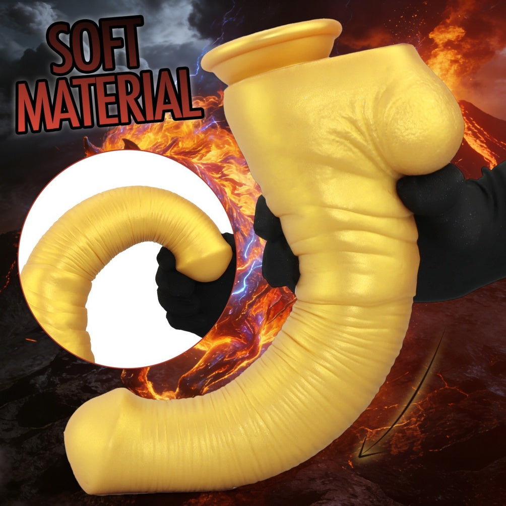 Realistic Fantasy Horse Dildo with Suction Cup - Premium Silicone Sex Toys for Women's Orgasmic Massage