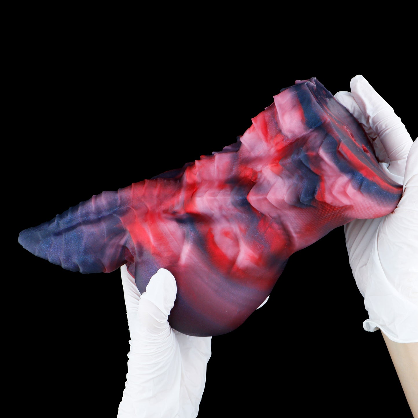 Scharlachrot-geschuppter T-Rex Drachen-Pocket Pussy – Fantasy-Bestien-Sexpuppe für männliche Sexspielzeuge