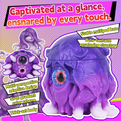 Abyssal Eye Lord of Tides – Octopus Fantasy Pocket Pussy | Dual-Channel Alien Masturbator