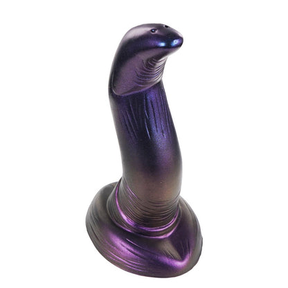 Deep Void Serpent: Curved Fantasy Alien Anal Dildo with Strong Suction Cup – Silicone Monster Sex Toy for G-Spot & Orgasmic Massage