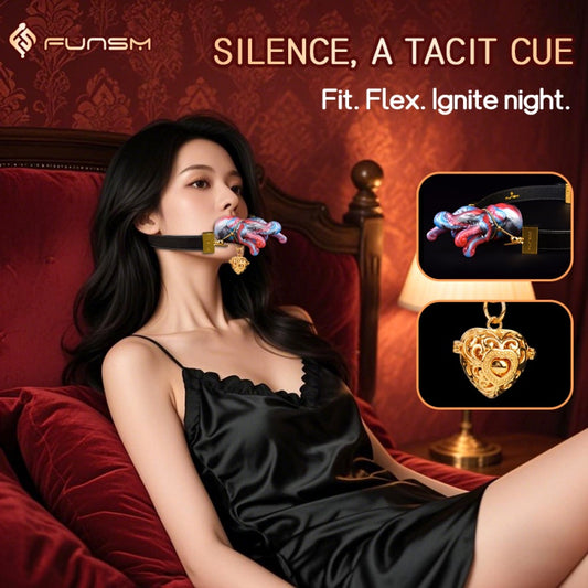 Bâillon-bouche fantaisie en forme de pieuvre avec sangle – Ensemble de retenue et de bondage en silicone irisé