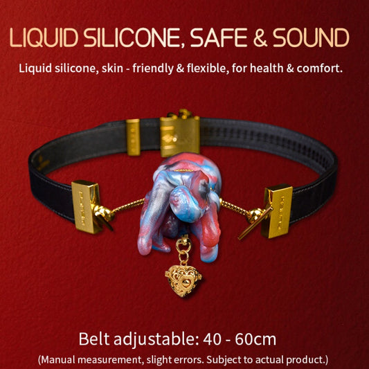Female-Exclusive Strap-On Fantasy Octopus Ball Gag – Iridescent Silicone Bondage BDSM Set