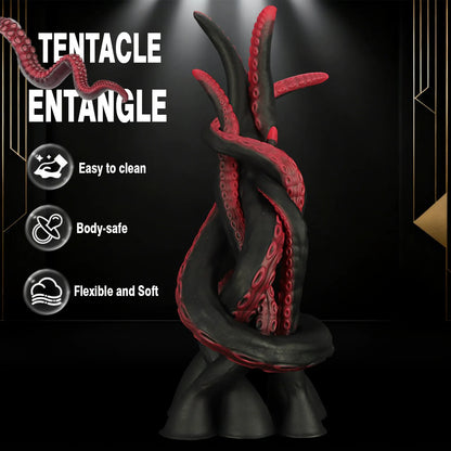Tentacle Entangle – Extra Long Silicone Tentacle Dildo for Deep Fantasy Stimulation
