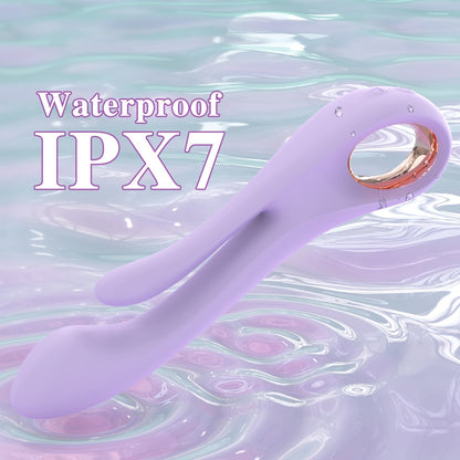 3-in-1 Insertable G-Spot Vibrating Magic Wand – Clitoral and Vaginal Silicone Stimulator