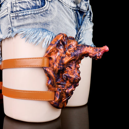Sky Wyrm Dragon Grinder – Wearable Fantasy Beast Grinding Sex Toy with Vibrating Bullet | Domlust