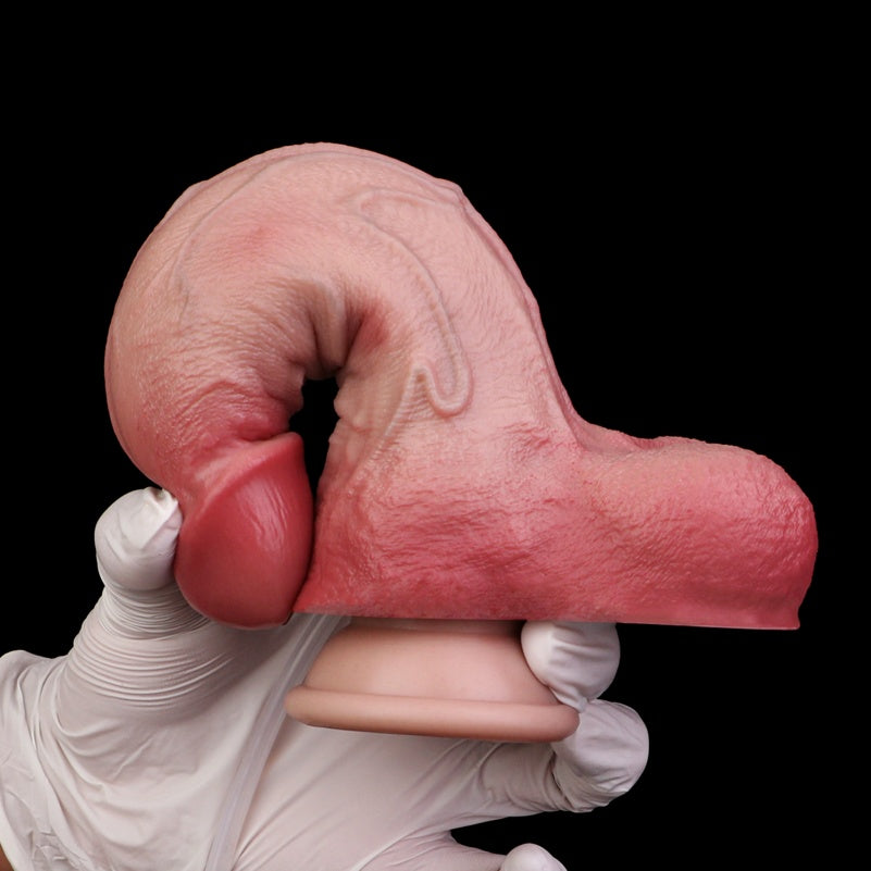 Squirting Dildo with Suction Cup Strap-On – Realistic Silicone Anal Stimulation Toy