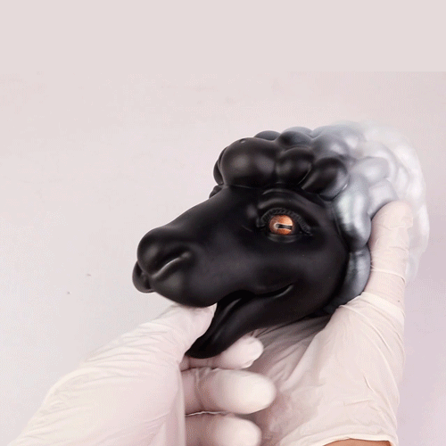 Realistic Sheep Oral Fantasy Pocket Pussy - Penis Massage Stroker Sex Toys