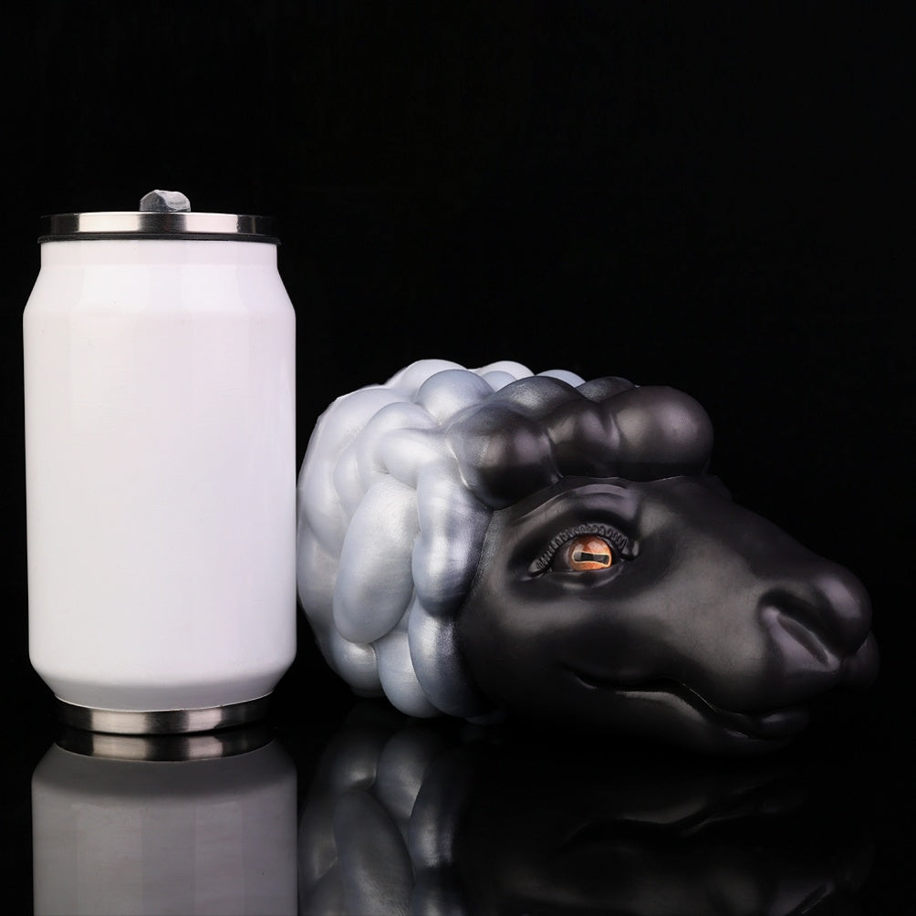 Realistic Sheep Oral Fantasy Pocket Pussy - Penis Massage Stroker Sex Toys