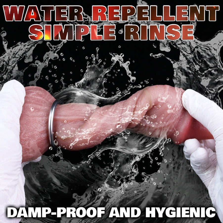 Realistischer Ovipositor Dildo – Platin-Silikon Fantasy-Dildo mit Eiablagefunktion